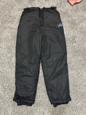 NFL Team Apparel Youth Black Jacket with Logo Tag